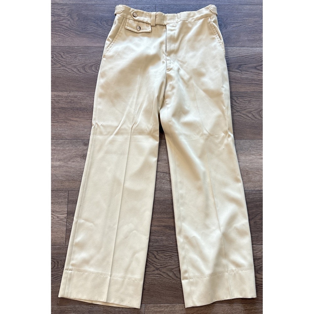 Vintage 70S Saks Fifth Avenue 5-pocket Trouser Unisex Khaki Side D Ring Tab Pant